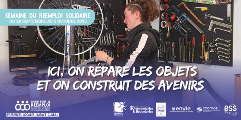 Semaine Nationale du Réemploi Solidaire 2025